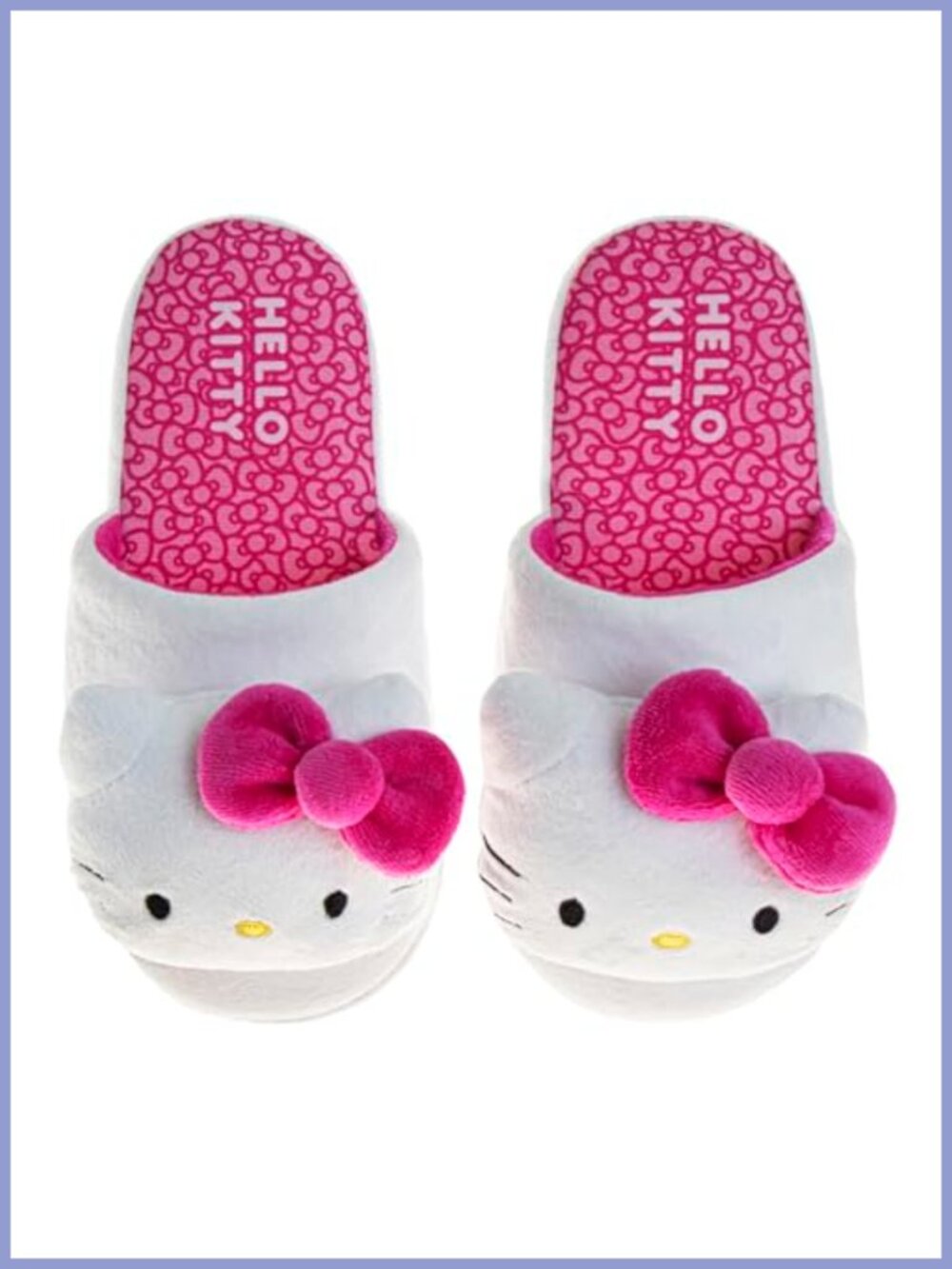 Hello Kitty Plush House Slippers Cozy Indoor Women Footwear